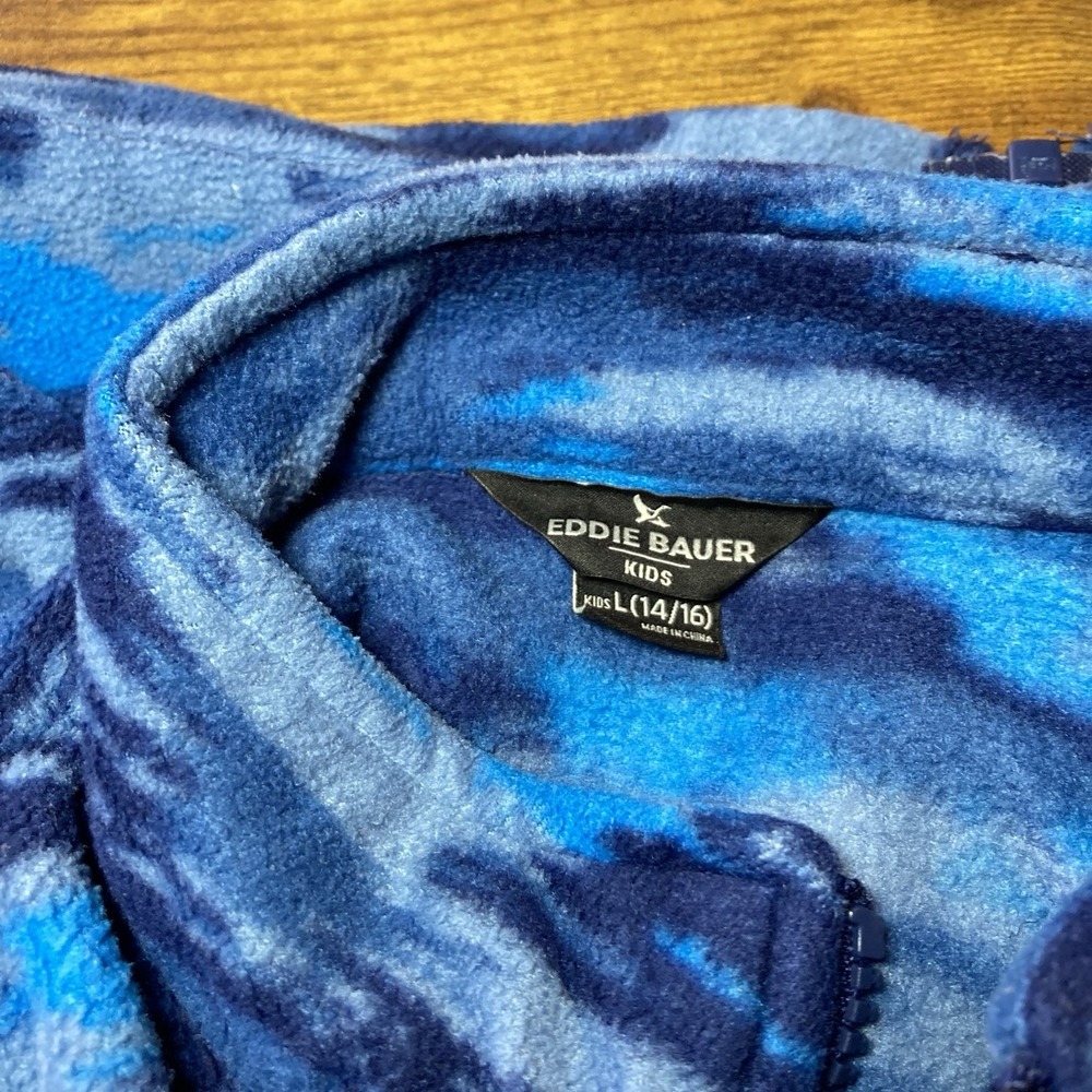 Eddie Bauer Boys Youth 3-in-1 Jacket‎ Blue - Picture 15 of 16
